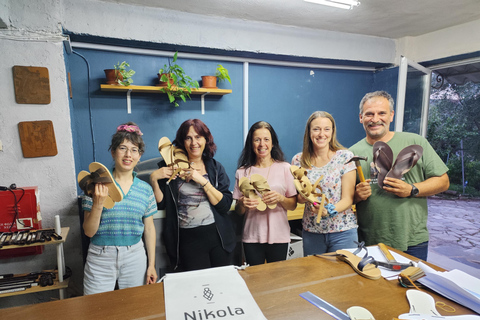 Corfu: Make your own Leather Sandals Workshop CORFU: Make your own Leather Sandals Workshop