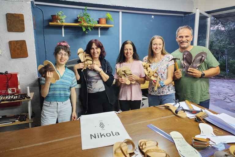 Corfu: Make your own Leather Sandals Workshop CORFU: Make your own Leather Sandals Workshop