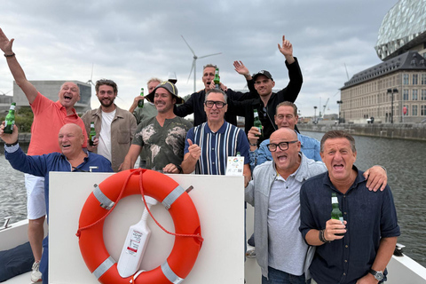 Antwerp: Private Harbor Cruise with Aperitif near the MAS XL Antwerp: Private Harbor Cruise with Aperitif near the MAS