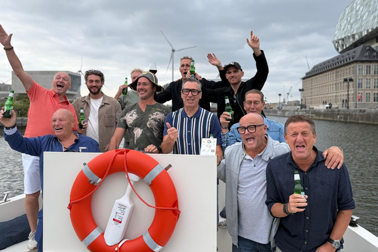 Antwerp: Private Harbor Cruise with Aperitif near the MAS XL Antwerp: Private Harbor Cruise with Aperitif near the MAS