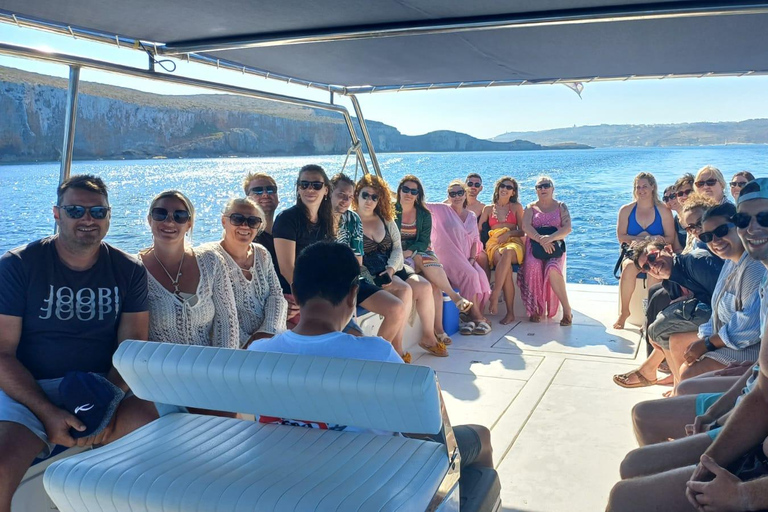 Sliema half day boat trip to comino and gozo