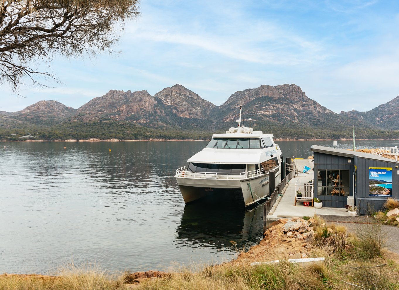 Fra Coles Bay: Wineglass Bay-krydstogt med frokost