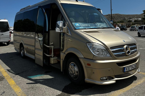 Vanuit Rhodos Stad: Avondtocht met de bus naar LindosVanuit Rhodos Stad: Avondbusreis naar Lindos