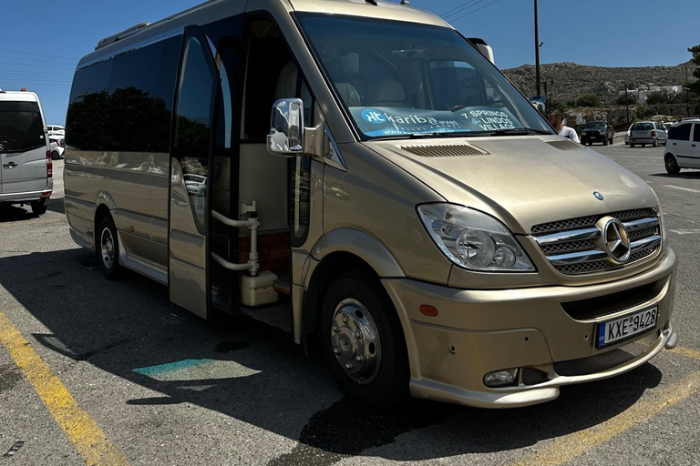 Vanuit Rhodos Stad: Avondtocht met de bus naar LindosVanuit Rhodos Stad: Avondbusreis naar Lindos