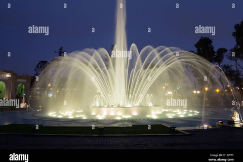 Magical Water Circuit of Illuminated Lima