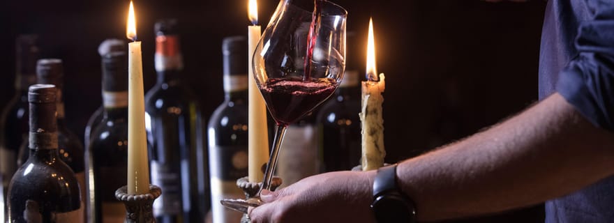 Siena Top - Grande dégustation de vin dans une crypte étrusque