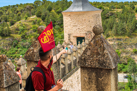 Au départ de Madrid : Excursion guidée à Ségovie, option AlcazarL&#039;expérience de Ségovie