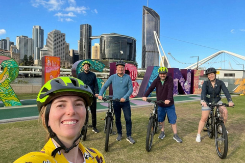 Brisbane: Guided E-Bike Tour with Bluetooth Audio