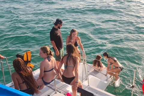 Hammamet: Catamaran Cruise with Swim and Hotel Transfer