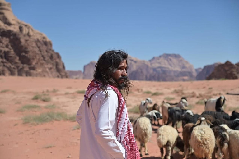Wadi Rum: 2-Day Desert Tour with Camp Stay & Meals & Hiking