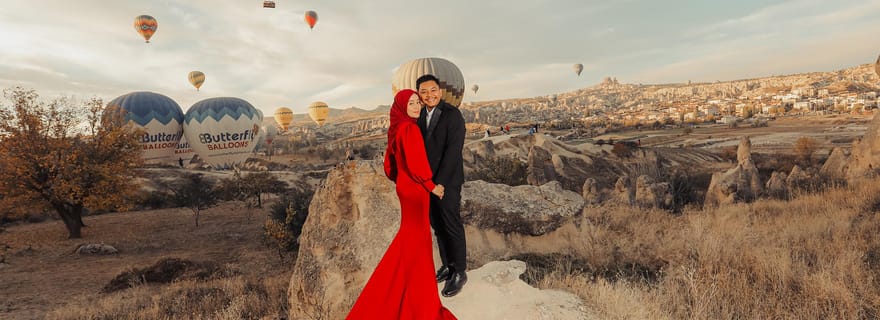 Séance photo privée en Cappadoce avec transport (2 heures)