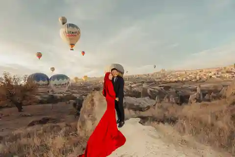 Séance photo en Cappadoce