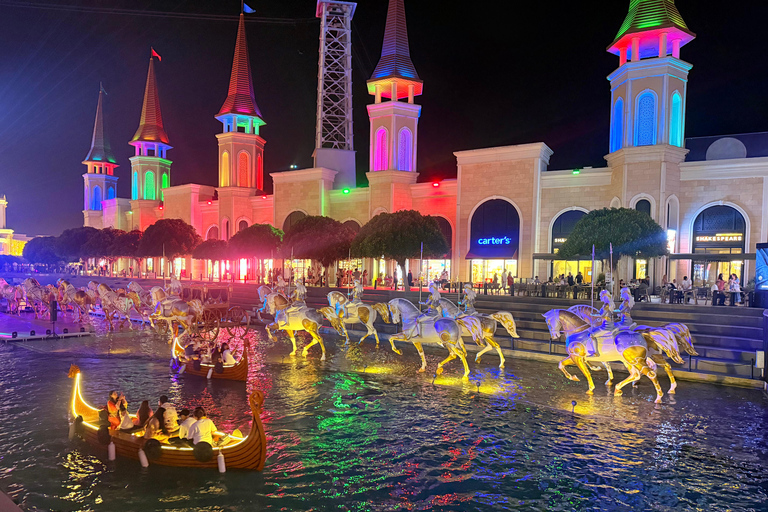 From Side: Land of Legends Night Show with Transfer