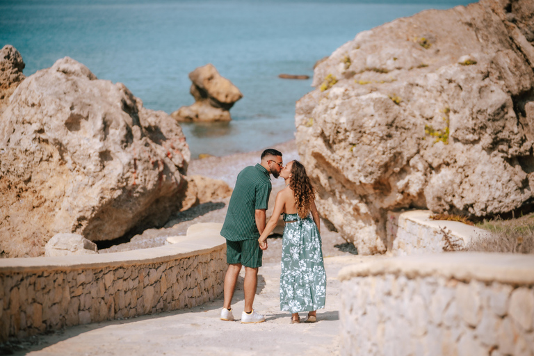 Sesión fotográfica profesional privada de vacaciones en RodasSESIÓN DE FOTOS DE 1 HORA RHODES