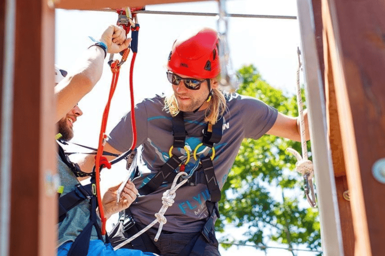 Ella: Zipline-äventyr med utsikt över Mini Adam&#039;s Peak