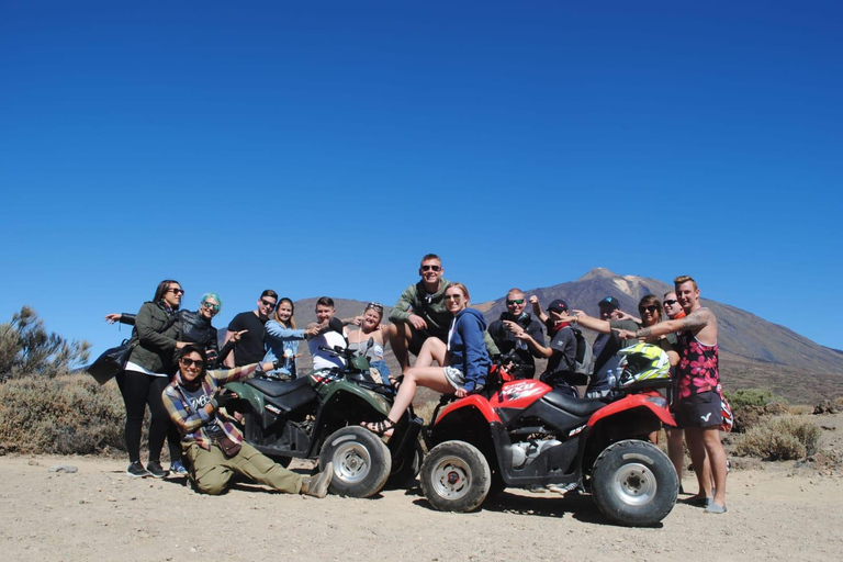 Quad Tour Volcano Teide på dagtid i Teide nationalpark