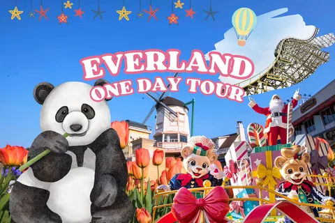 Сеул: входной билет в тематический парк Everland с трансфером