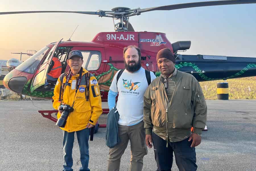 Kathmandu: Täglicher Hubschrauberflug zum Everest-Basislager. Foto: GetYourGuide Kathmandu: Täglicher Hubschrauberflug zum Everest-Basislager. Foto: GetYourGuide