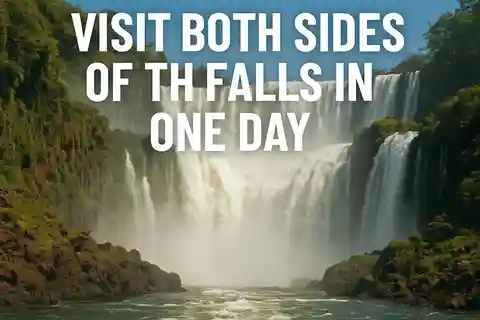 A day at Iguazu Falls from the both side Argentina - Brazil