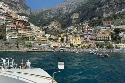 From Naples: Ferry Boat Ticket to Amalfi and Positano