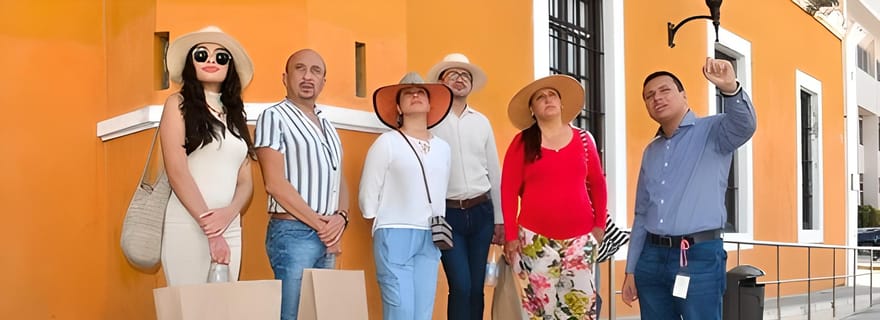 Visite à pied dans la ville de Campeche