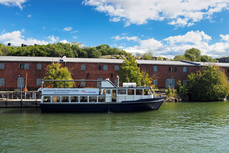 Helsinki: Crucero con paradas libres Suomenlinna y Lonna