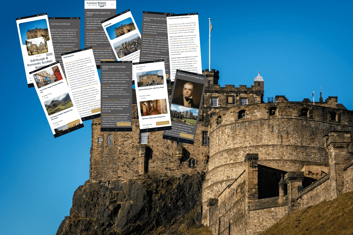 Édimbourg et frontières écossaises : Guide de voyage en ligne
