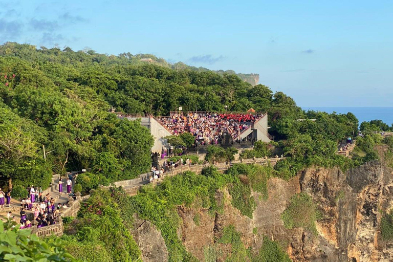 Bali: Fast-Track Entry to Uluwatu Temple & Kecak Fire Dance Private Tour Tour with Small Group