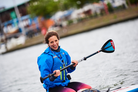 Bristol: Paddleboarden langs de haven