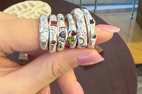 Hanoi: Vietnam Gemstone Silver Clay Ring Workshop