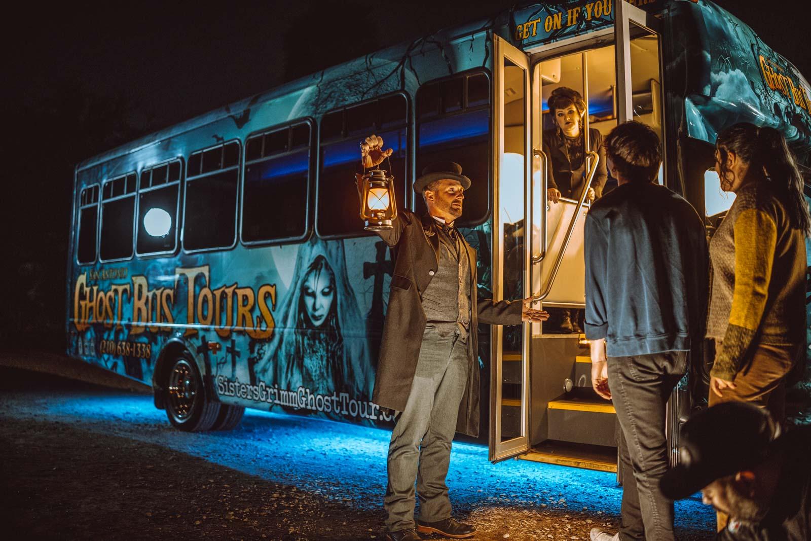 San Antonio: Geistertour mit dem Bus