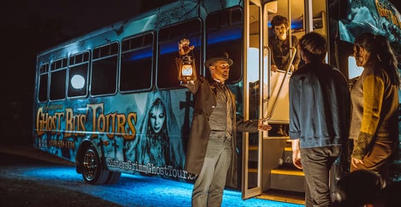 San Antonio: Geistertour mit dem Bus