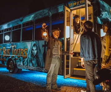 San Antonio: Spökvandring med buss