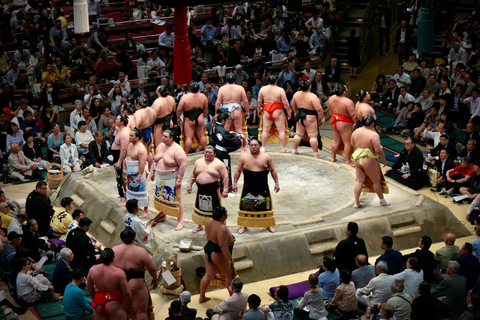Tokyo: Sumo Tournament with Guide & Assigned Reserved Seat Reserved Seat in Zone B
