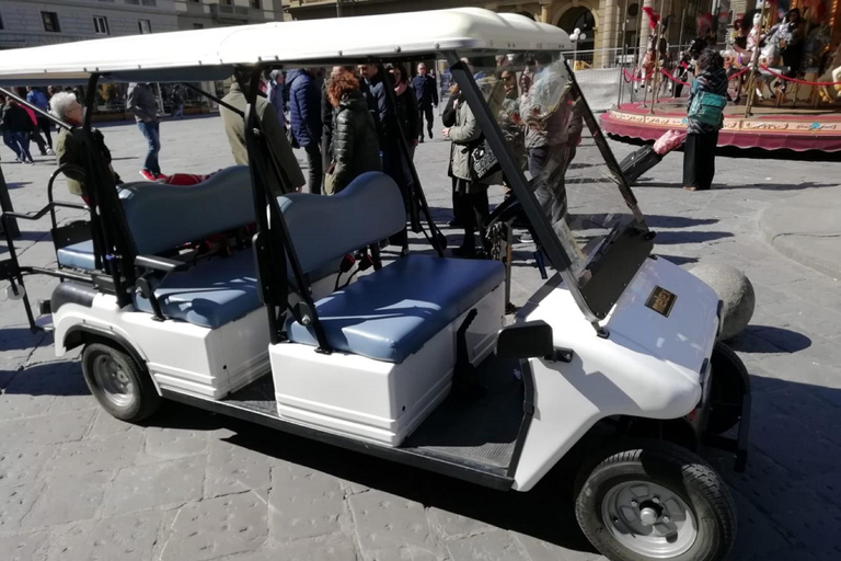 Florença: Tour particular em um mini carro elétrico com guia localTour padrão