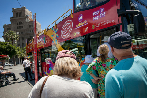 City Sightseeing: Santa Cruz de Tenerife HOHO Bus Tour 24-Hour Hop-On Hop-Off Bus Tour