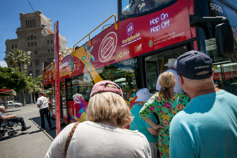City Sightseeing: Santa Cruz de Tenerife HOHO Bus Tour 24-Hour Hop-On Hop-Off Bus Tour
