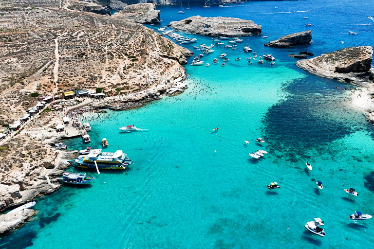 Private Boat Charter to Blue Lagoon, Crystal Lagoon and Gozo