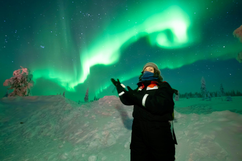 Rovaniemi: Guaranteed Northern Lights Photo Tour Guaranteed Northern Lights Photo Tour with Van (2-8 people)