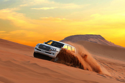 Doha: ATV/ Quad Biking, 4x4 Safari, Camel Ride/ Sandboarding Group Tour With Hotel Transfers