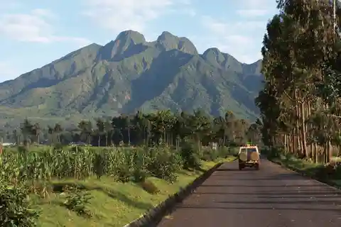 1 Día de senderismo (volcán Bisoke)