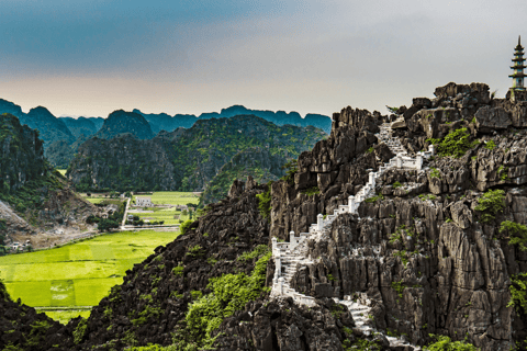 Hanoi: Luksusowa 2-dniowa wycieczka do Ninh Binh z hotelem/bungalowem