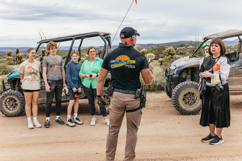 Visite guidée du désert de Sonoran en quad et en UTVTour guidé de 3 places en UTV