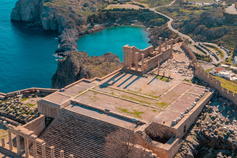 Rhodes : Visite en bus de Lindos avec temps libre pour explorer la région