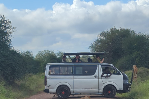 Nairobi Park Safari, Sheldrick's Orphanage & Giraffe Center Shared Drive in Open-Roof Van Game Drive