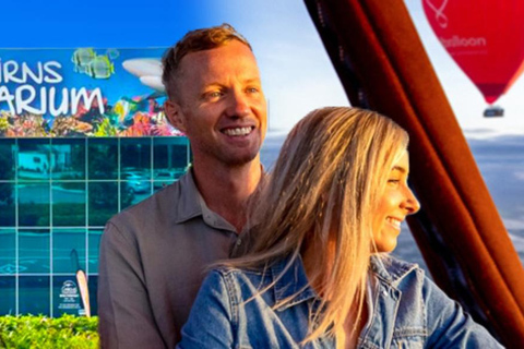 凯恩斯：热气球飞行与凯恩斯水族馆门票凯恩斯：热气球飞行体验及凯恩斯水族馆门票