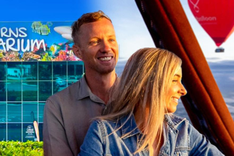 凯恩斯：热气球飞行与凯恩斯水族馆门票凯恩斯：热气球飞行体验及凯恩斯水族馆门票