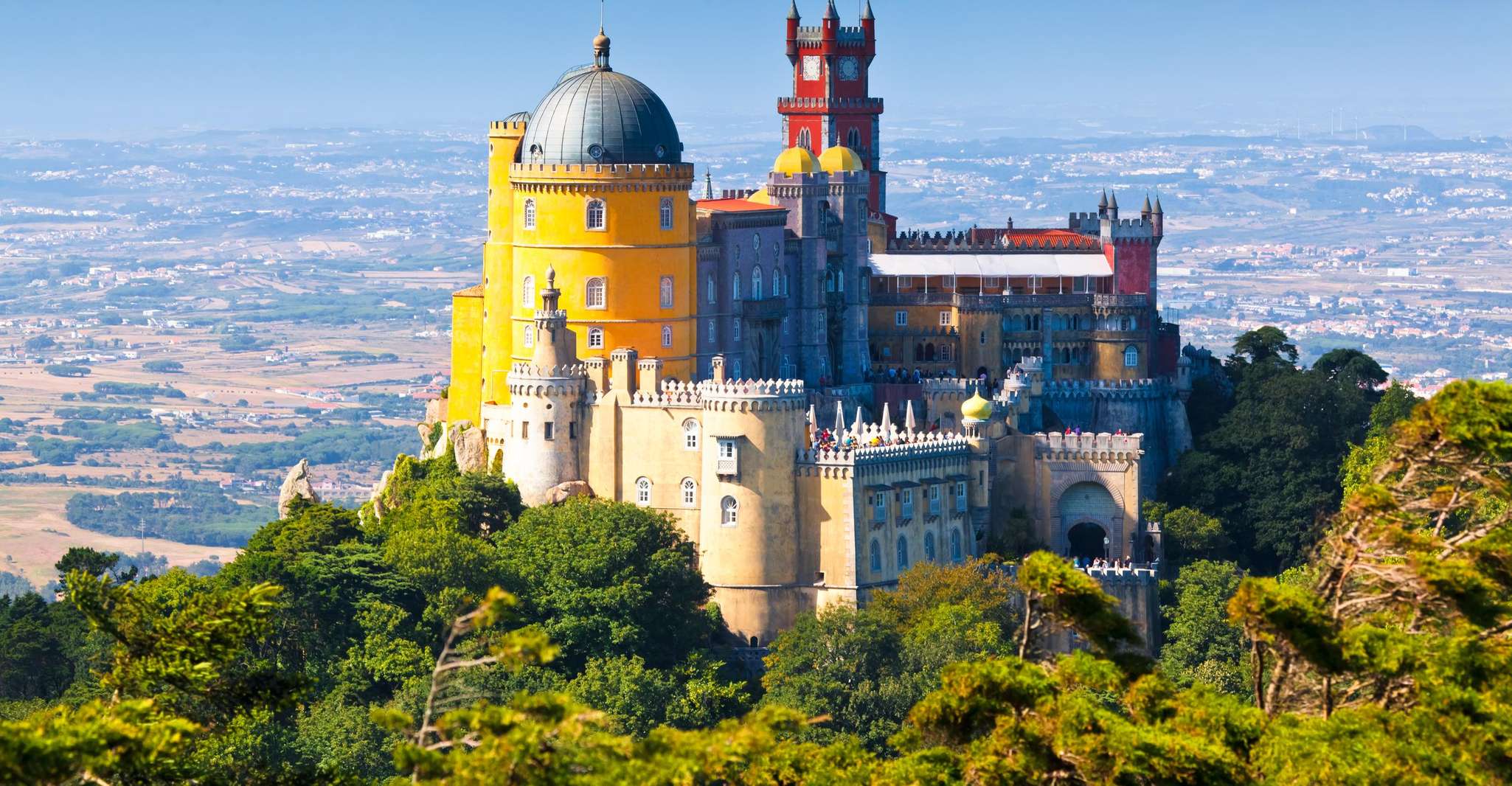 From Lisbon: Sintra Tour - Pena, Regaleira & Monserrate