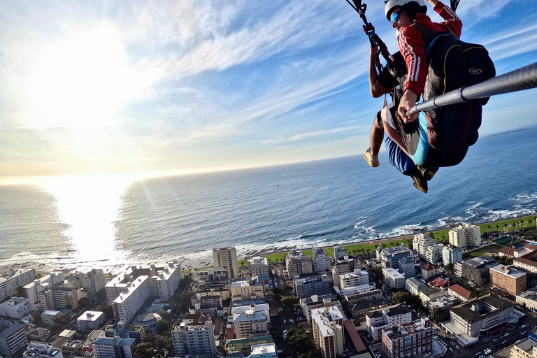 Cidade do Cabo: Parapente duplo com vista para a Table MountainCidade do Cabo: Parapente Tandem com vista para a Table Mountain