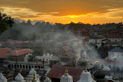 Kathmandu: Golden Hour at Pashupatinath Temple